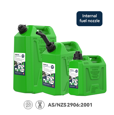 Akinfuel 01 Classic Series 5L/10L/20L Two-Stroke Fuel Can (Premium & Spill-Proof)