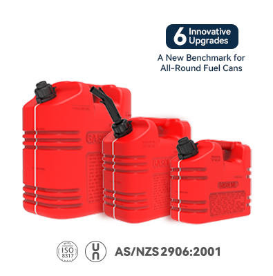 Akinfuel 02 All-Star Series 5L/10L/20L Gasoline Jerry Can (11 Premium Features)